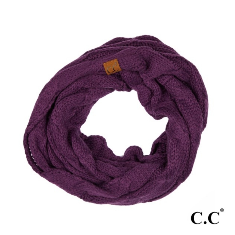 CC beanie scarf